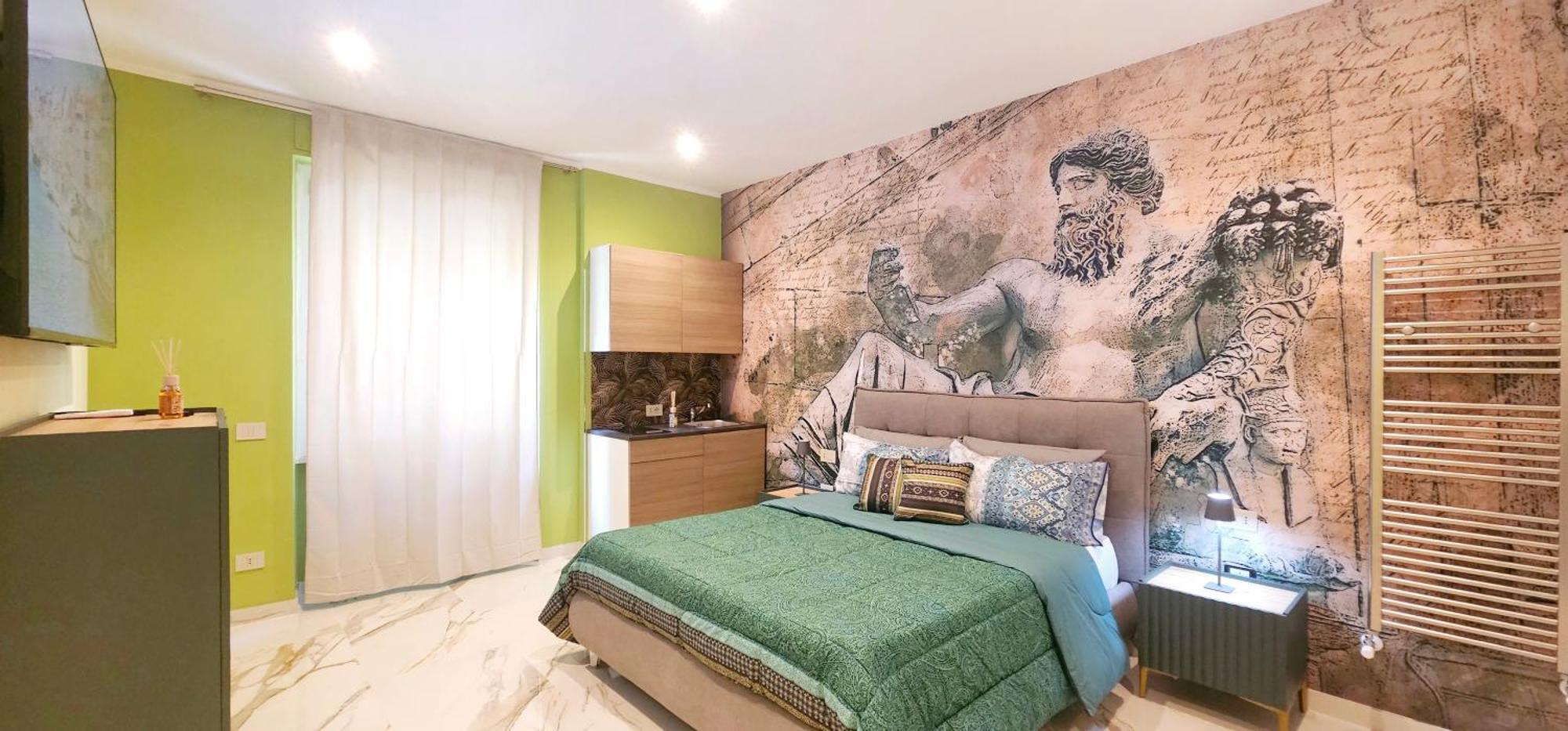 Il Magnifico Superior Rooms 400M From Tiburtina Railway Station And 290M From Metro Luaran gambar