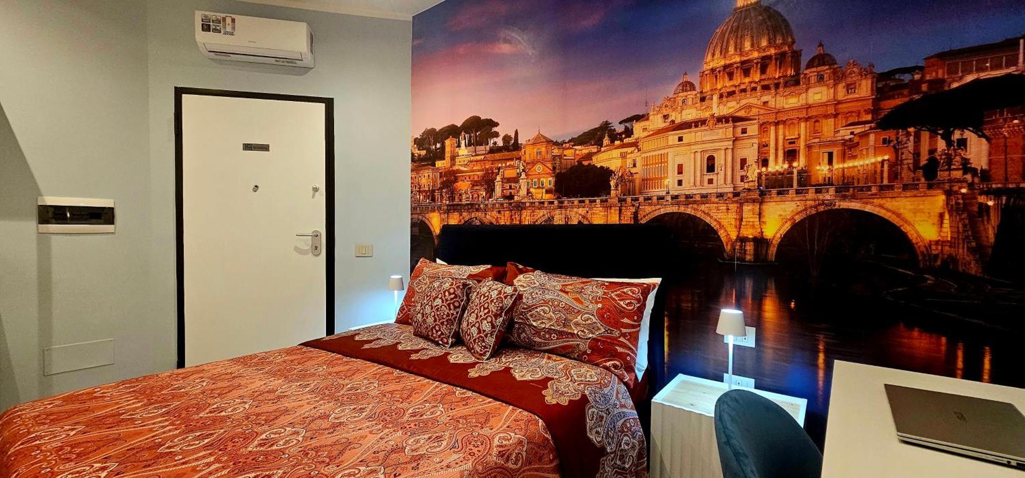 Il Magnifico Superior Rooms 400M From Tiburtina Railway Station And 290M From Metro Luaran gambar