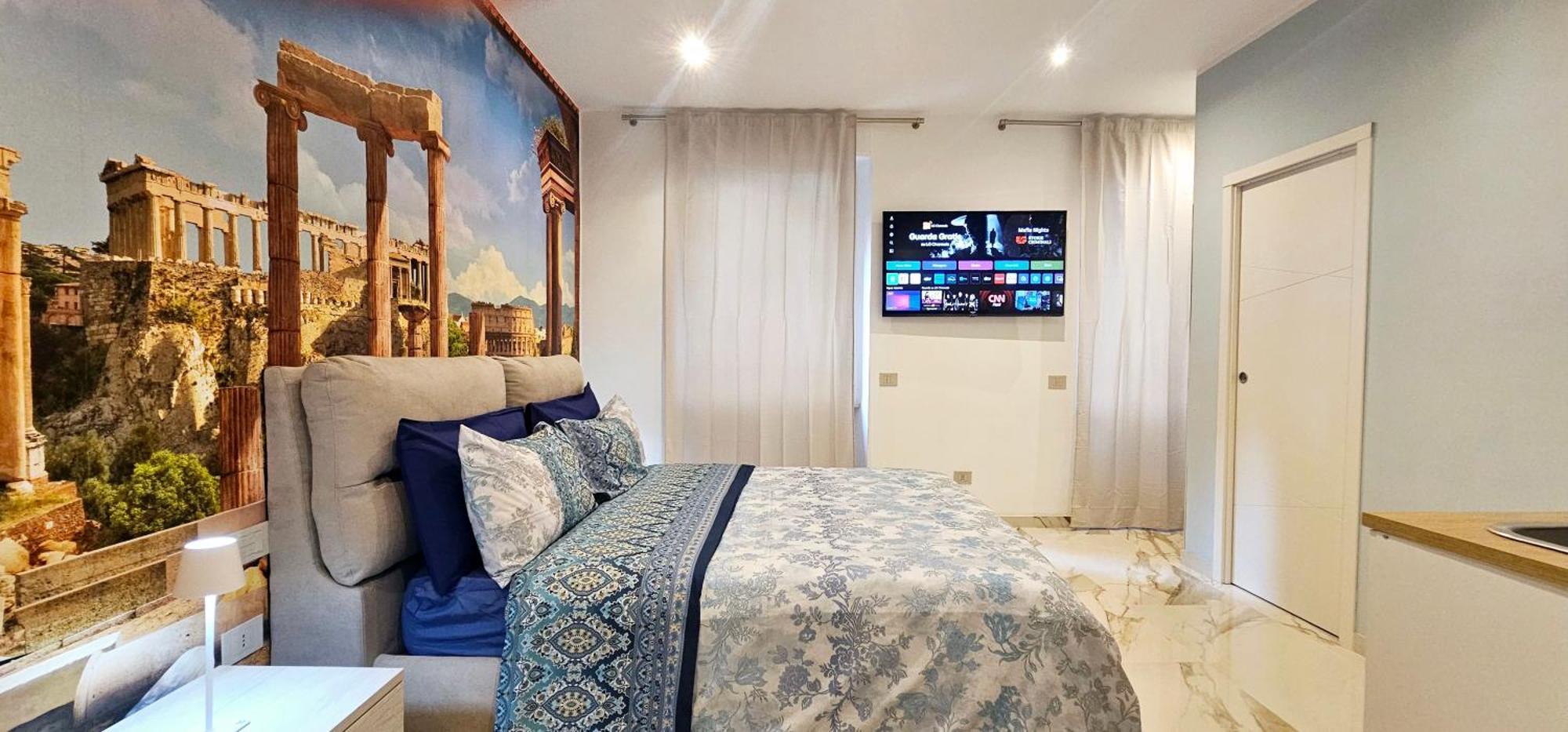 Il Magnifico Superior Rooms 400M From Tiburtina Railway Station And 290M From Metro Luaran gambar
