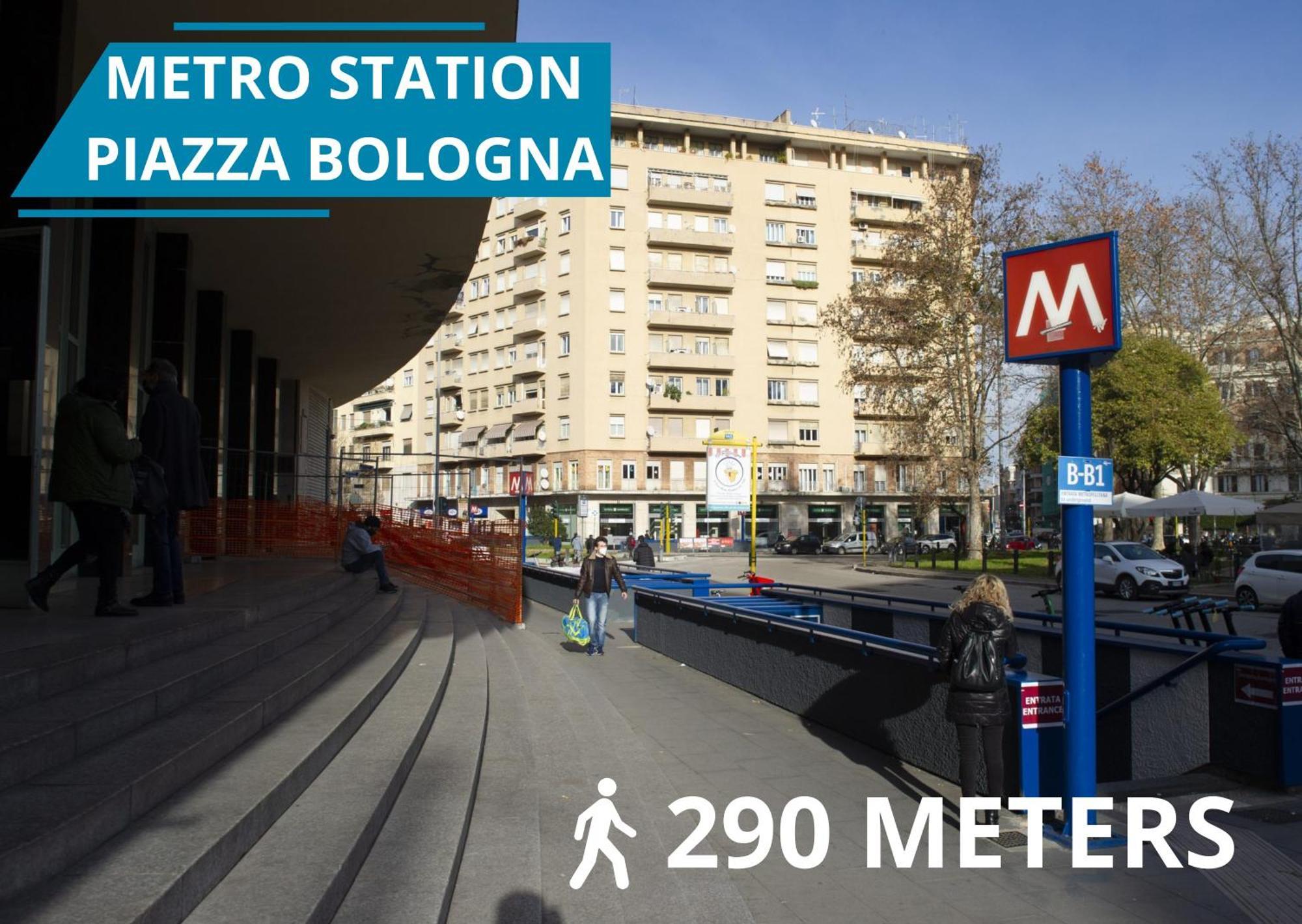Il Magnifico Superior Rooms 400M From Tiburtina Railway Station And 290M From Metro Luaran gambar