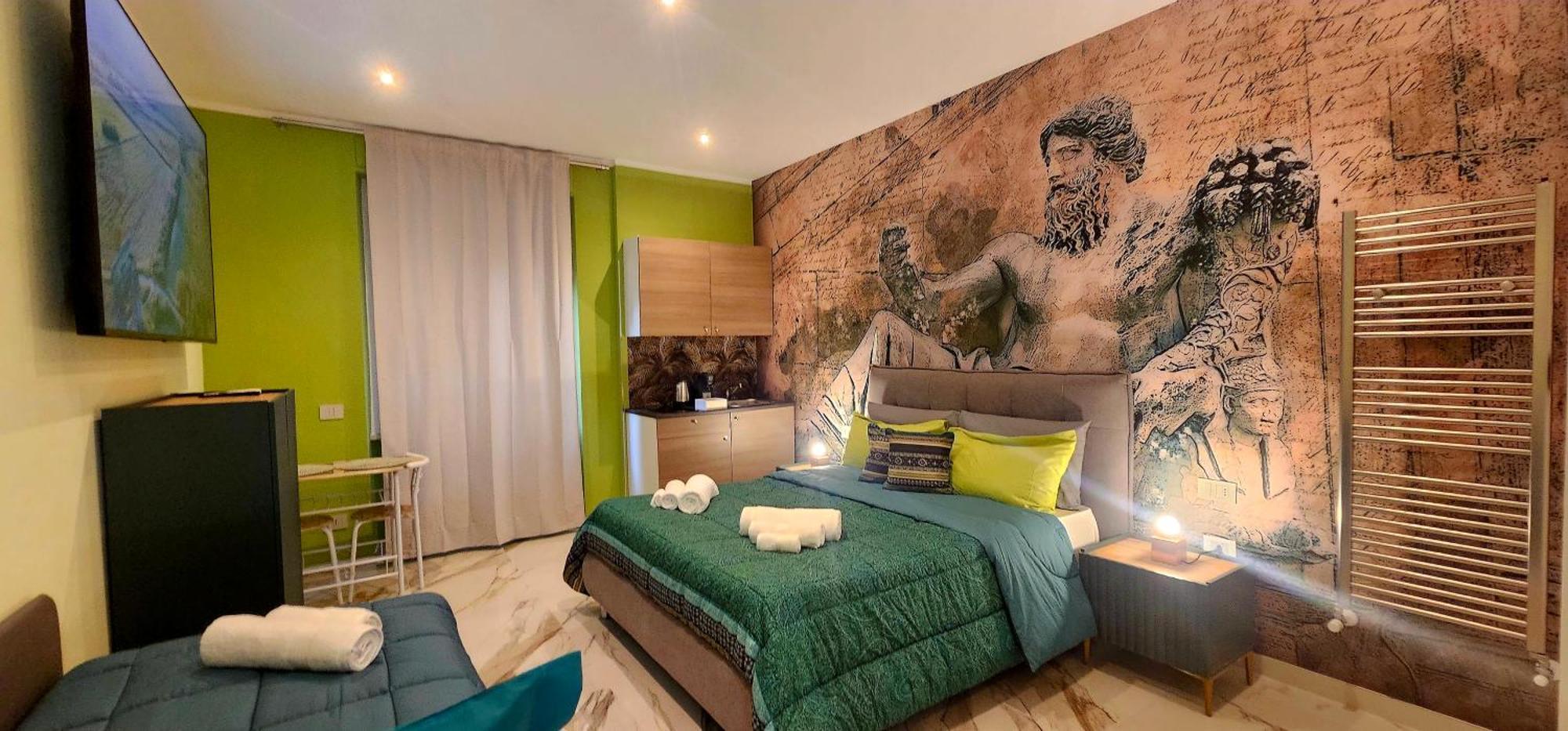 Il Magnifico Superior Rooms 400M From Tiburtina Railway Station And 290M From Metro Luaran gambar
