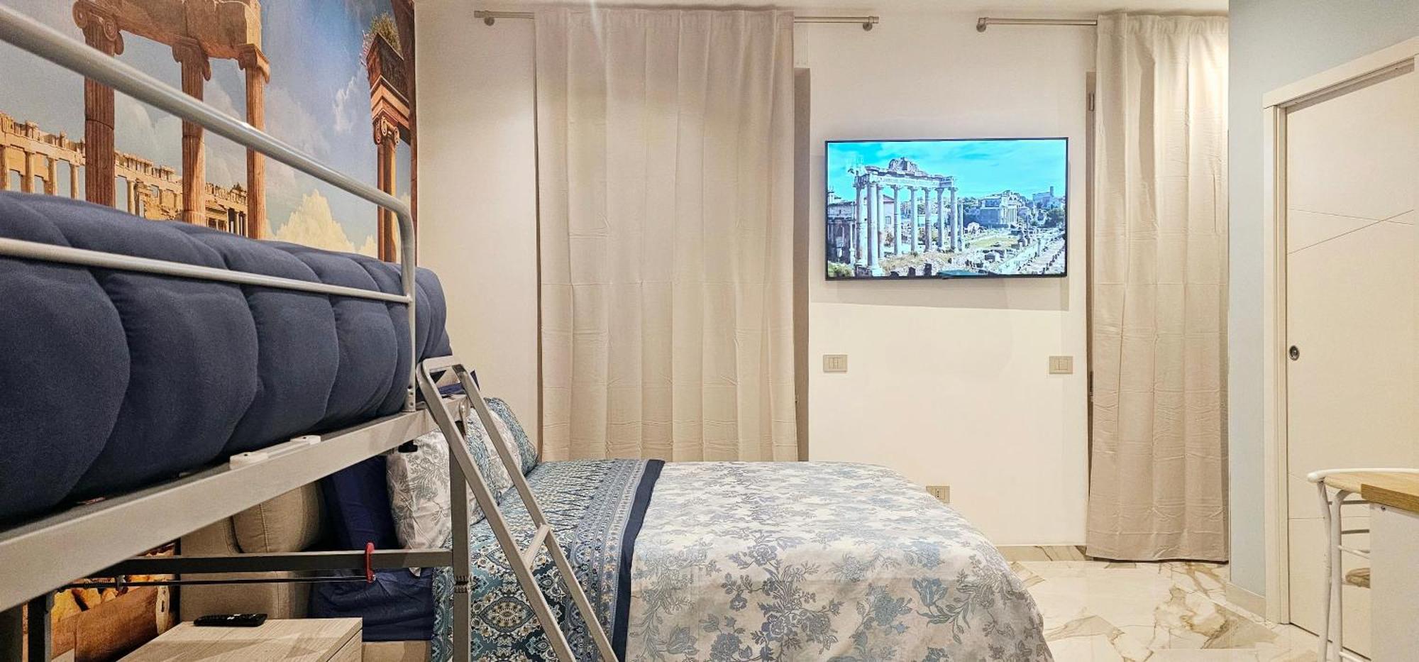 Il Magnifico Superior Rooms 400M From Tiburtina Railway Station And 290M From Metro Luaran gambar